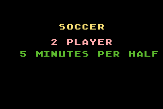 RealSports Soccer Title Screen